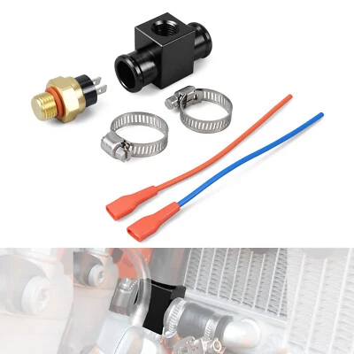 Interruptor de temperatura del ventilador del radiador para Kawasaki KX125 KX250 KX450 KX250F KX450F Foto 1 de 4