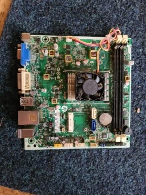 HP H-Camphor FT3:1.00 Mainboard DDR3 1600 DVI VGA mini PCIe ITX mit CPU Lüfter - Bild 1 von 4