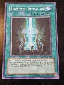 ADVANCED RITUAL ART STON-EN045 Common Unlimited Yugioh - Picture 1 of 2