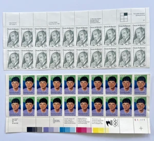 29¢ Bundle | Dean Acheson #2755 & Dorothy Parker #2698 - 2 Sheets 20 = 40 Stamps - Picture 1 of 5