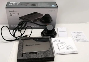 Creative SB1800 Sound Blaster AE-7 schwarz getestet funktioniert mit Box - Bild 1 von 8
