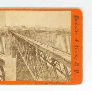 B2852 Woodward 62 Vincent Place Bridge Rochester Nueva York D - Imagen 1 de 2