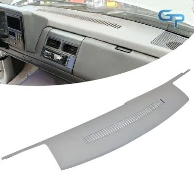 Textured Grey Molded Dash Cover Overlay For Chevy GMC Truck 88-94 C1500 K1500 Foto 1 de 4