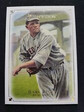 2007 UD Masterpieces Babe Ruth Gold Canvas card #22