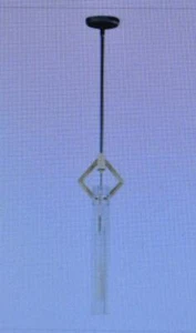 Maxim Lighting Single Light Pendant Flambeau Black/Antique Brass 16111CLBKAB - Picture 1 of 4