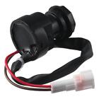 1Set Abs Ignition Key Switch Black Switch Replacement Switch  For Car