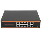 Poe Switch 100M 1000M 10Port Unmanaged 802.3Af Compliant Plug And Play Fanle Fst