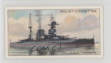 1931 Wills Strange Craft Tobacco HMS Warspite #49 7ut