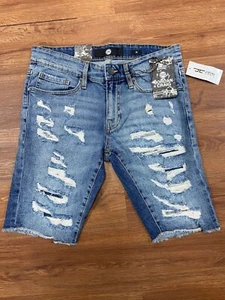 JORDAN CRAIG TULSA DENIM SHORTS (MED. BLUE) - Picture 1 of 3