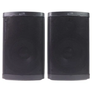 Altavoces Bluetooth iLive Patio+ resistentes al agua para interiores/exteriores (par) - negros - Imagen 1 de 6