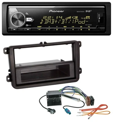 Pioneer Bluetooth USB DAB MP3 Autoradio für Skoda Praktik / Superb / Yeti - Bild 1 von 4