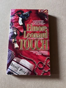 TOUCH by Elmore Leonard vintage 1988 Avon FIRST PRINTING paperback - Foto 1 di 3