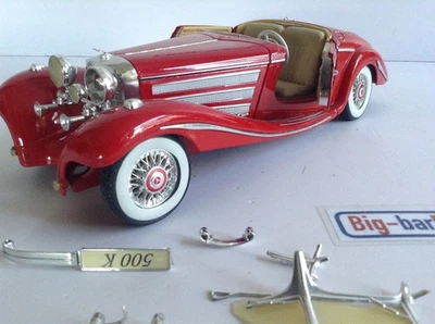 🔥Lot vintage🚗 BBURAGO MERCEDES BENZ 500 SPECIAL ROADSTER 1/18 🔥✨ OCCASIONE ✨ - Immagine 1 di 4