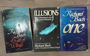 Richard Bach Taschenbuch 3 Stück ein Geschenk der Flügel, Illusionen. One - Bild 1 von 3