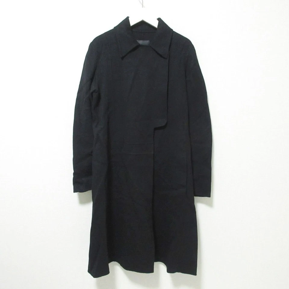 Chaqueta Abrigo ANTEPRIMA Cachemira Doble Pecho Balmacaan 42 Negro Mujer USADA Foto 1 de 4