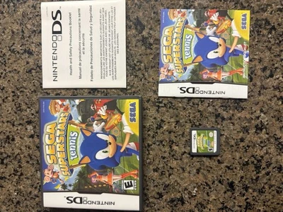 Sega Superstars Tennis (Nintendo DS, 2008) Complete CIB Tested - Image 1 of 4