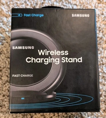 Samsung EPNG930 Qi Wireless Charging Stand for Galaxy Phones Black - Image 1 of 4