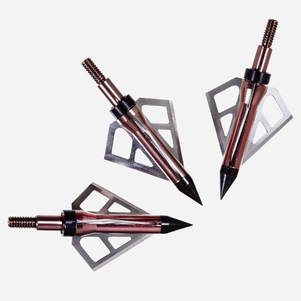 Allen Velox Optimus 3 lâminas cabeça larga 100 grãos - Imagem 1 de 4