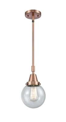 Innovations Lighting 447-1S-11-6 Baliza Colgante Baliza 6"W Mini - Cobre Foto 1 de 3