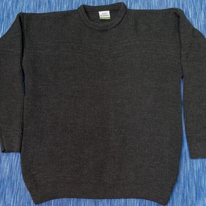 Shannon Woolen Mills Sweater Adult 3XL Dark Green Chunky Cable Knit Ireland XXXL - Picture 1 of 16