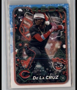 2024 Topps Holiday - Elly De La Cruz #H102 (RC) - Picture 1 of 2