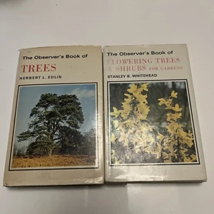 The Observer’s Book Of… Trees. Also Flowering Trees and Shrubs. # 4 + 44. VG. - Imagen 1 de 19