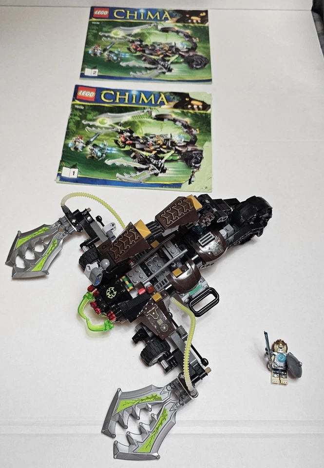 Lego Legends of Chima Scorm's Scorpion Stinger - 70132 - 90% Completo  Foto 1 de 2