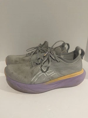 Talla 11- Asics Gel Nimbus 25 Piedmont Gris Púrpura, Zapatos para Correr para Mujer F581022 Foto 1 de 4