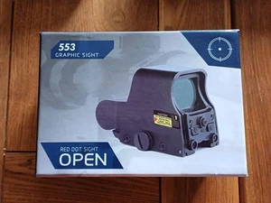 553 Holographic Red Dot Green Dot Scope Sight Tactical Airsoft Shooting - Picture 1 of 2