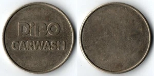 Token de lavado de autos Dibo no local Países Bajos 21,5 mm metal blanco - Imagen 1 de 3