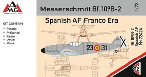 AMG AMG72424 Messerschmitt Bf-109 B-2 Spanish AF (Franco Era) plastic kit - Picture 1 of 1