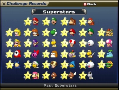 Mario Superstar Baseball Save Game 100% Unlocked Memory Card Nintendo GameCube