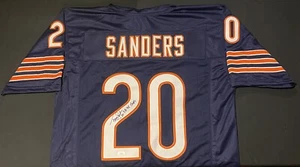 Maglia retrò Thomas Sanders Chicago Bears 1985 SB XX firmata Auto Pro Style ~ JSA - Foto 1 di 5