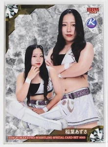 Azusa Inaba - 2023 BBM Woman's Pro Wrestling Trading Card - Foto 1 di 3