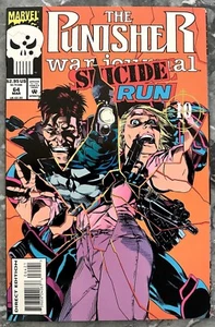 Punisher War Journal #64 cubierta troquelada en estado bastante bueno/casi nuevo Suicide Run 1994 - Imagen 1 de 12
