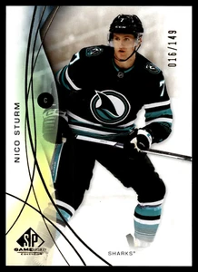 NICO STURM 2024-25 SP Game Used Gold 016/149 #88 San Jose Sharks - Bild 1 von 3