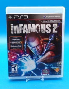 inFAMOUS 2 (Sony PlayStation 3, 2011) – Complete CIB – Tested & Clean Disc - Picture 1 of 6
