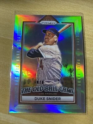 2023 Panini Prizm The Old Ball Game Insert Duke Snider Los Angeles  - Image 1 of 2