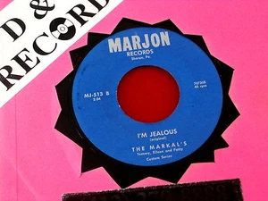 MARKAL'S~ I'M JEALOUS~ MEGA RARE~ NEAR MINT~COUNTRY~POP~ GARAGE 45 - Imagen 1 de 4