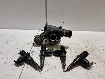 Inyector de combustible y turbocompresor Volkswagen Passat Turbo X4 2004 B5,5 OEM SIN PROBAR Foto 1 de 4