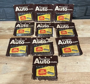 Vintage Persona Auto•Matic Shaving Cartridges - 10 Packs (5 Per Pack) - New NOS - Picture 1 of 4