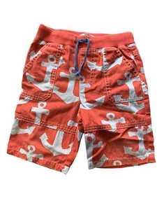 Baby Boden orange Anker Print Kleinkind Jungen Dock Shorts 2-3 Jahre Baumwolle - Bild 1 von 12