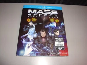Mass Effect Paragon Lost Blu ray DVD Combo Pack New Slipcover Cartoon Animation - Picture 1 of 9