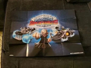 Skylanders SuperChargers Dark Edition Poster - Double Sided, Activision, 2015HTF - Picture 1 of 2