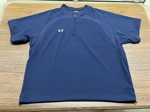 Under Armour Men’s Blue Short-Sleeve Pullover - XL - Picture 1 of 3