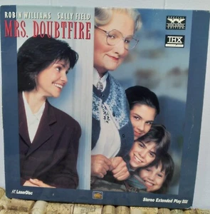 Mrs. Doubtfire Laserdisc (1994) Stereo Extended Play Digital Sound R Williams - Picture 1 of 2