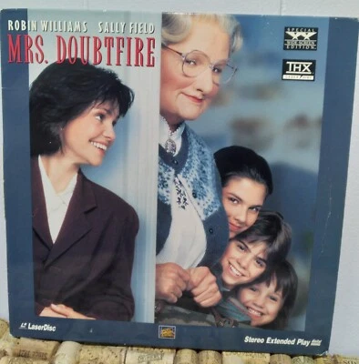 Mrs. Doubtfire Laserdisc (1994) Stereo Extended Play Digital Sound R Williams - Image 1 of 2