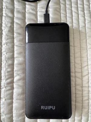 Ruipu 121 Black LCD Display 24000mAh High Capacity Universal Portable Power Bank - Image 1 of 2