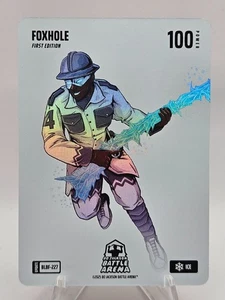 Bo Jackson Battle Arena Update Foxhole Ice Blizzard Battlefoil #BLBF-227 - Picture 1 of 2