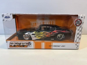 1971 Pontiac GTO Diecast Model Car: 1/24 Scale, New In the Box By Jada - Picture 1 of 7